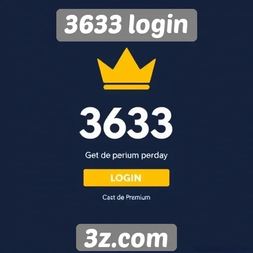 Benefícios da conta premium no 3633 login