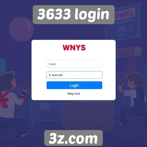 Acessibilidade do site 3633 login para novos jogadores